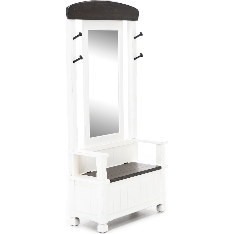 sund white hall entry table stora  