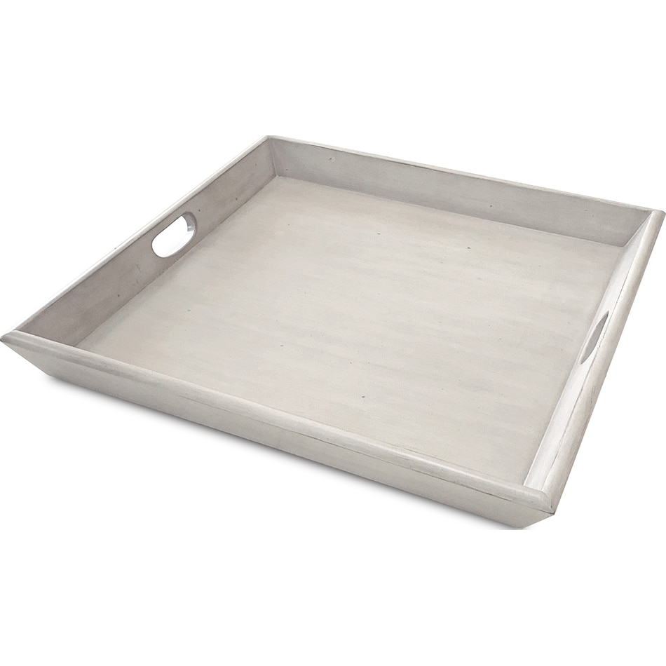 sund white ottoman tray   