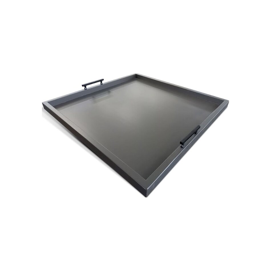 sunny designs inc bronze ottoman tray   