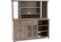sunny designs inc brown back bar p  