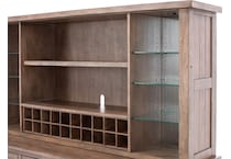 sunny designs inc brown back bar p  