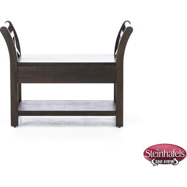 Heather Brown Storage Bench