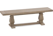 sunny designs inc tan inch standard seat height bench   