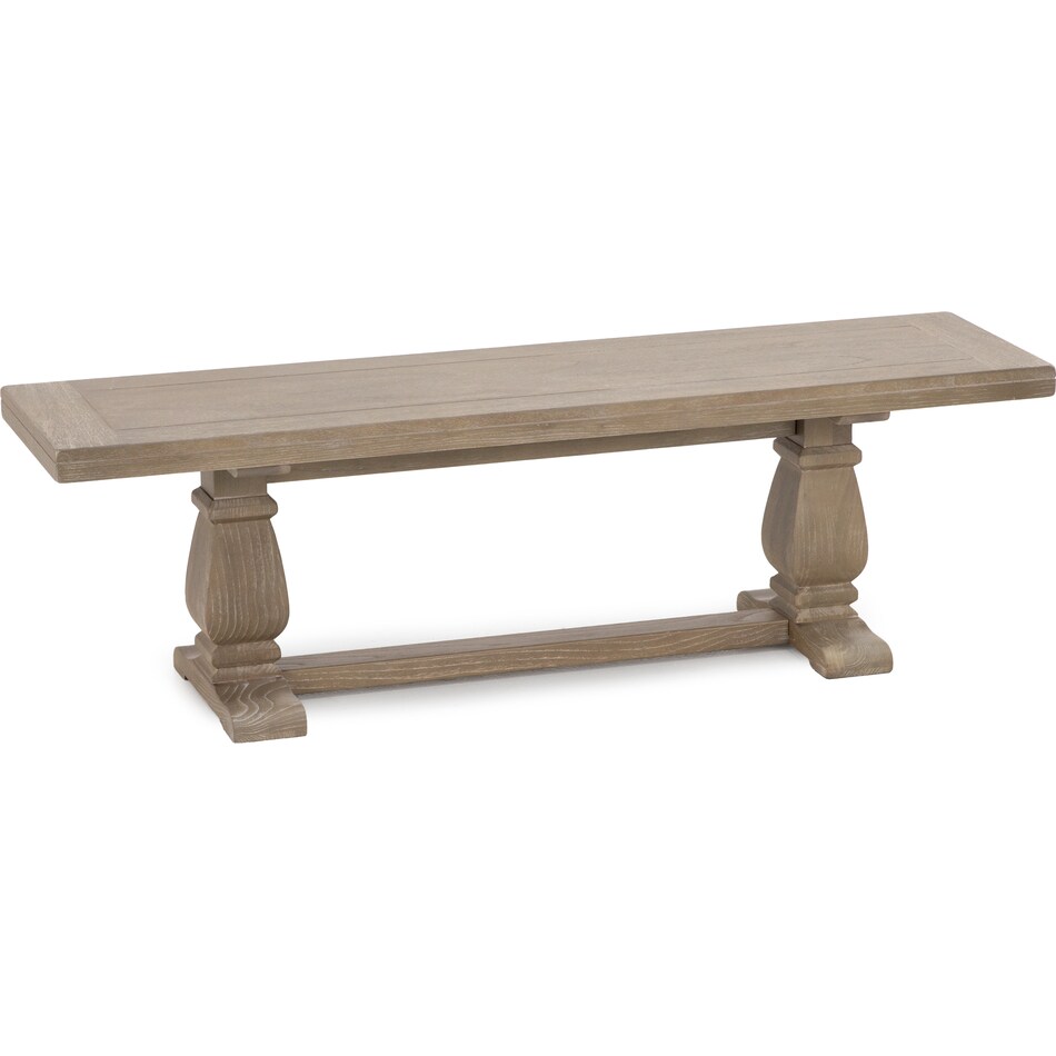 sunny designs inc tan inch standard seat height bench   