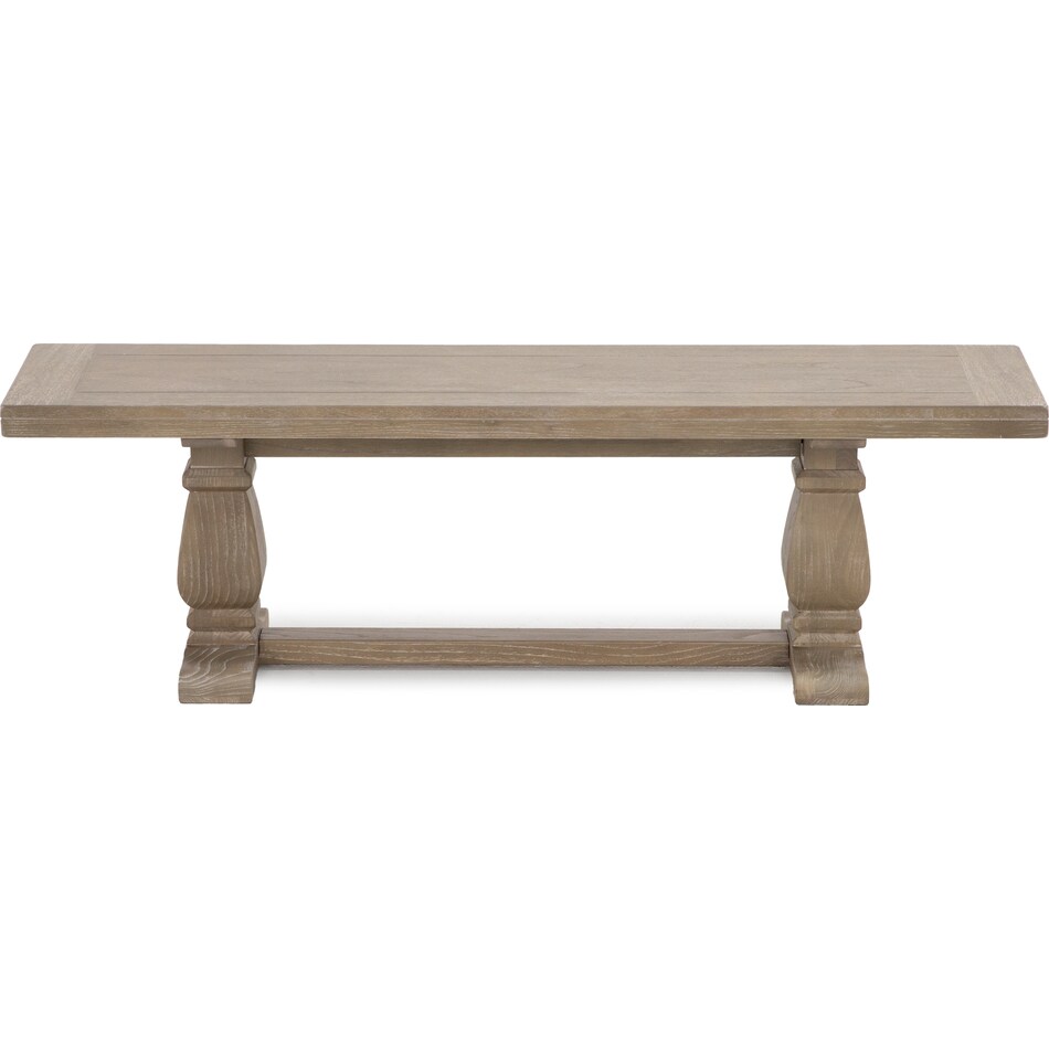 sunny designs inc tan inch standard seat height bench   
