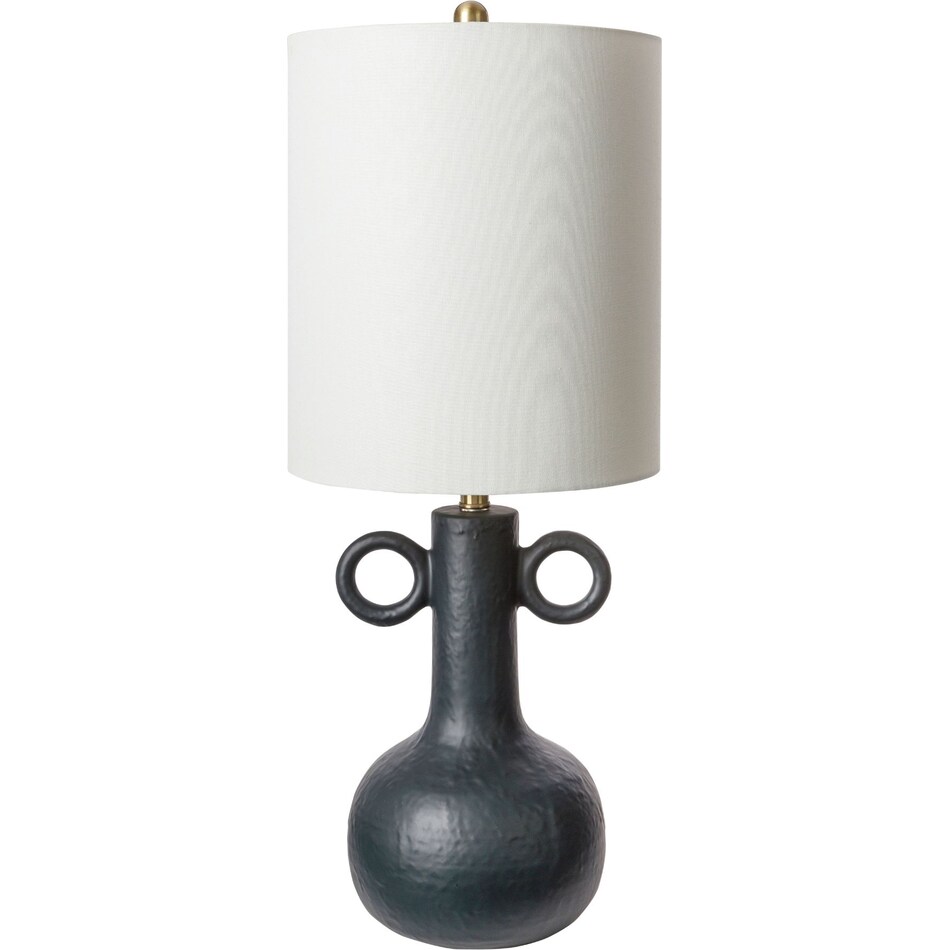 sury black table lamp   