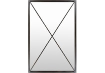 sury black wall mirror   