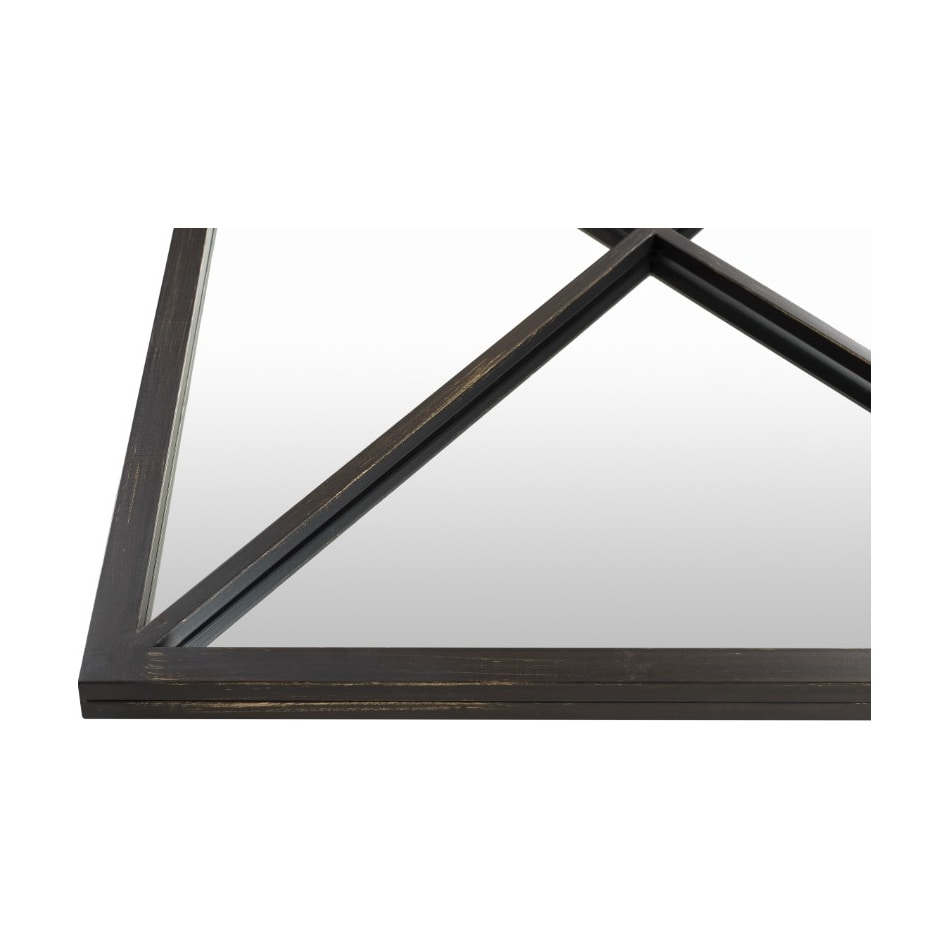 sury black wall mirror   