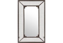 sury bronze wall mirror   