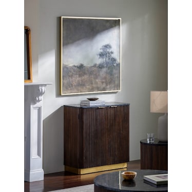 Moody Tree Framed Canvas 36"W x 36"H