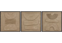 sury brown paintings set  