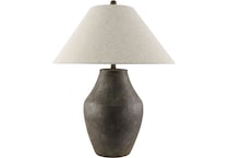 sury brown table lamp   