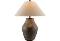 sury brown table lamp   