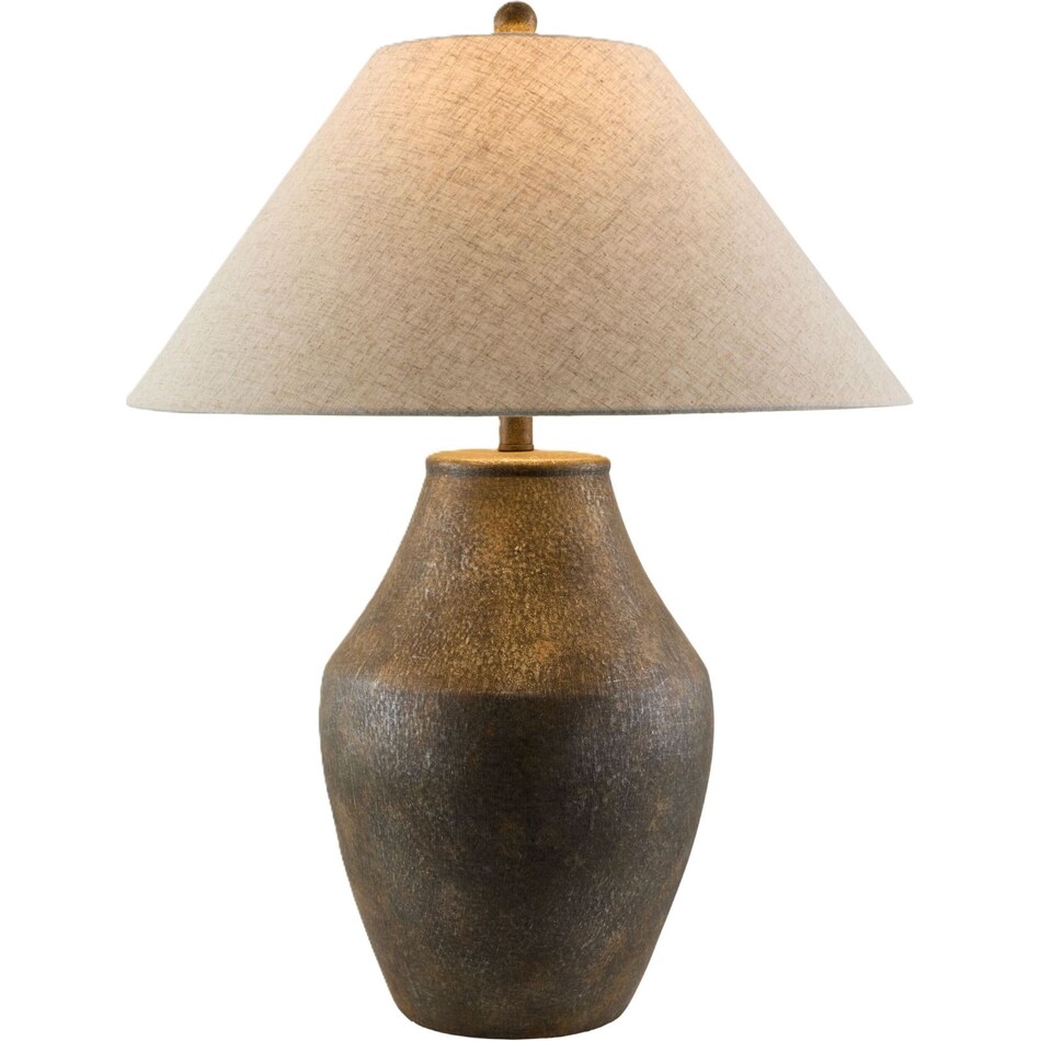 sury brown table lamp   