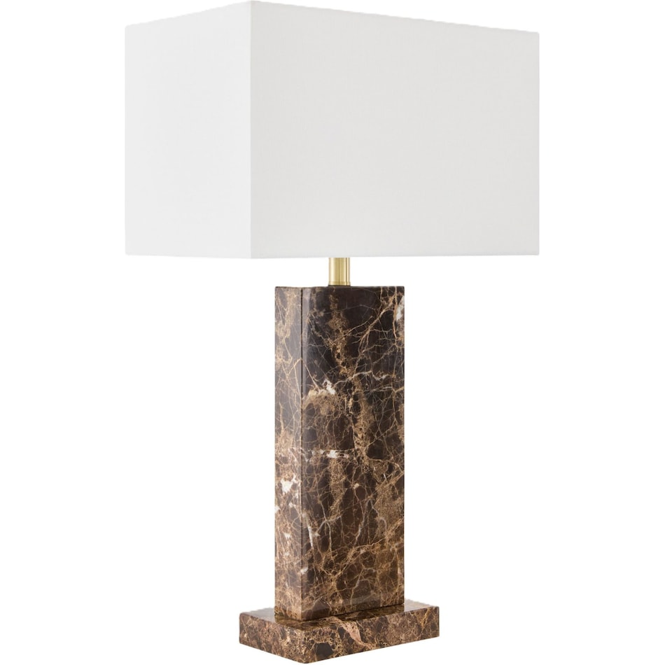 sury brown table lamp   