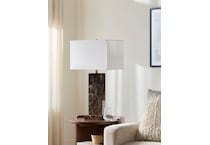 sury brown table lamp   