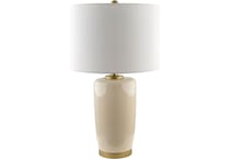 sury cream table lamp   