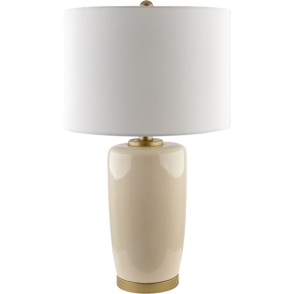 sury cream table lamp   