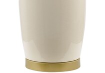 sury cream table lamp   