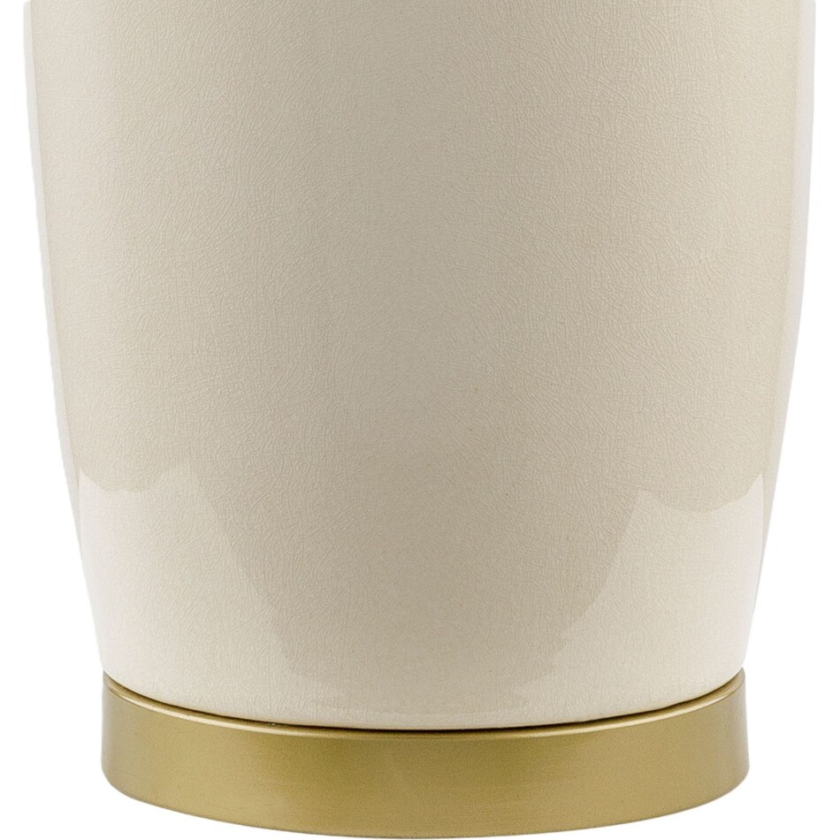 sury cream table lamp   