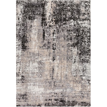 Tuscany Black/Grey/Tan Area Rug