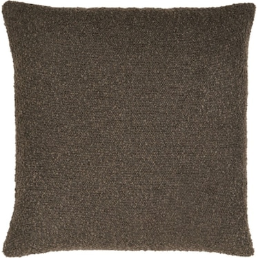 Charcoal Pillow 18"W x 18"H