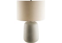 sury grey table lamp   