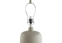 sury grey table lamp   