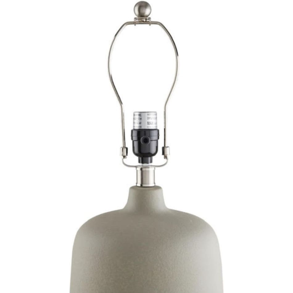 sury grey table lamp   