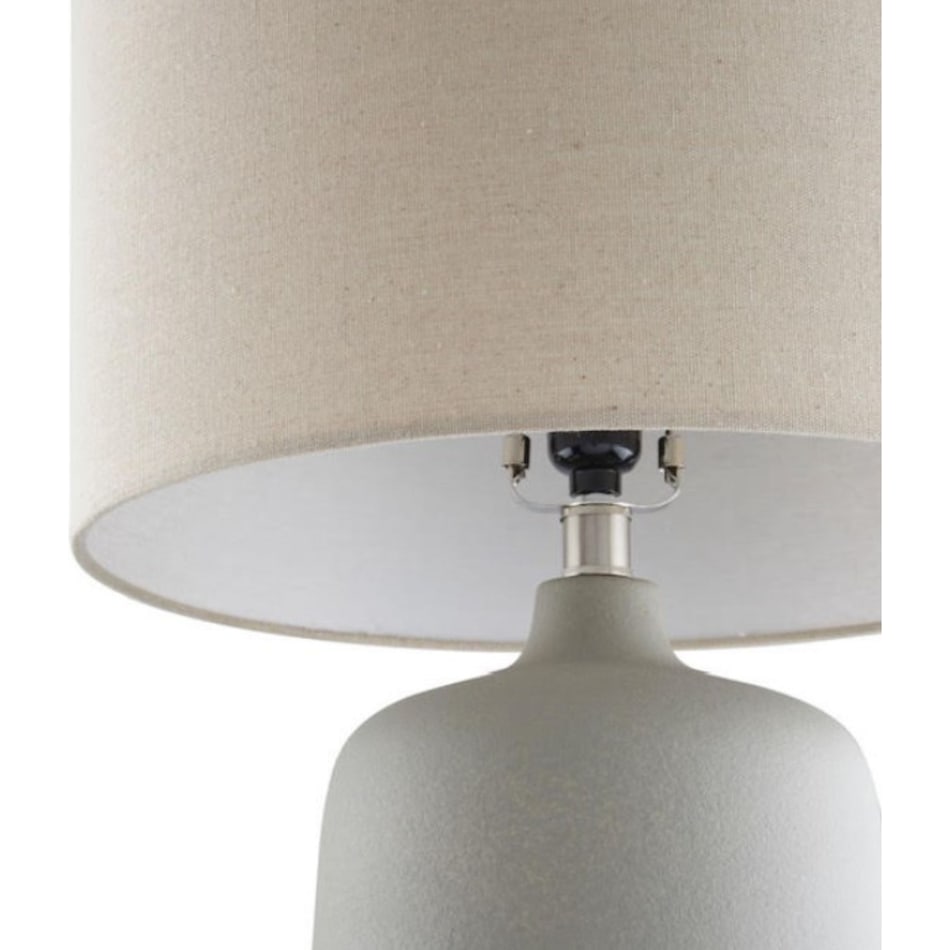 sury grey table lamp   