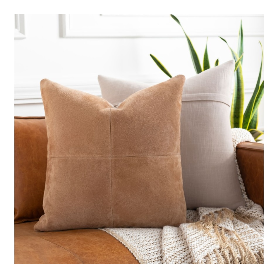 sury tan pillows   