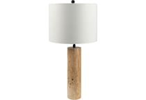 sury tan table lamp   