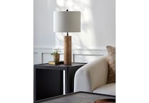 sury tan table lamp   