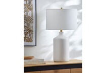 sury white table lamp   