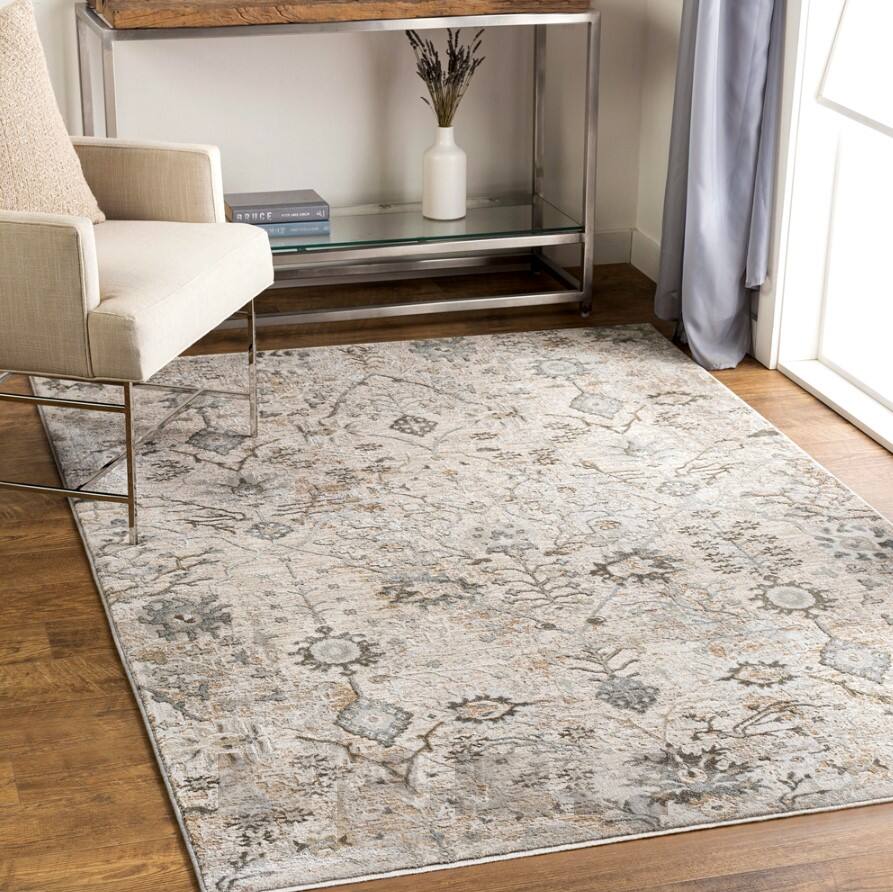 Brunswick Taupe/Olive/Teal Area Rug Steinhafels