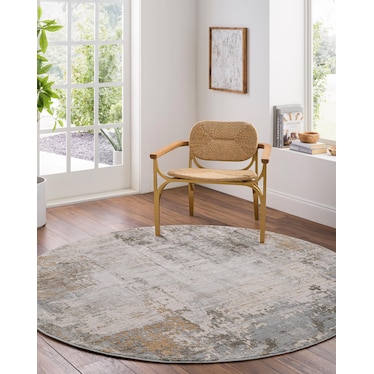 Brunswick Sage/Charcoal Abstract Area Rug