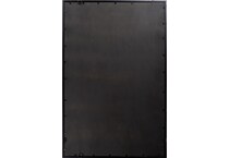 surya black wall mirror   