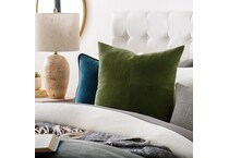 surya green pillows   
