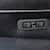 Placier Leather Power Headrest Console Reclining Loveseat in Charcoal