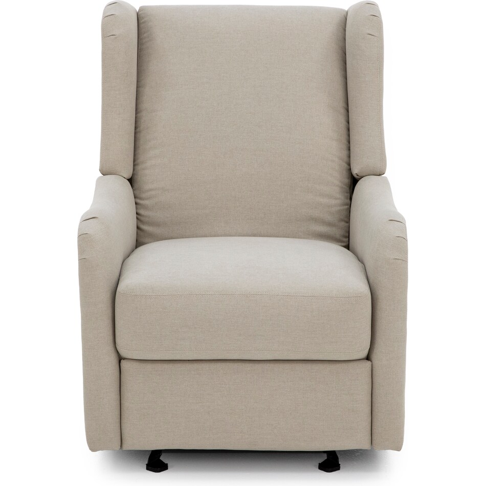 synergy home furnishings beige recliner z  