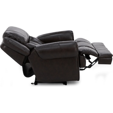 Titan Leather Oversized Power Recliner