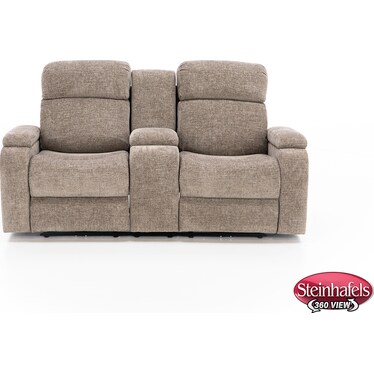 Infinity Fully Loaded Console Reclining Loveseat