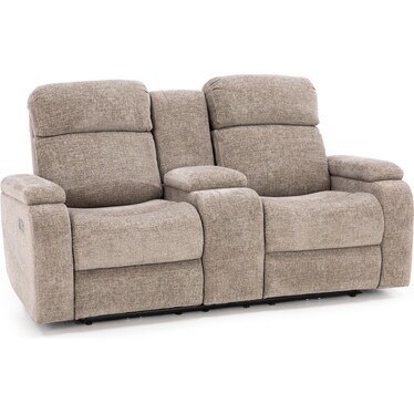 Infinity Fully Loaded Console Reclining Loveseat