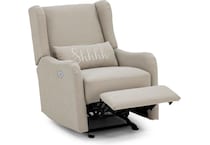 syng beige recliner z  