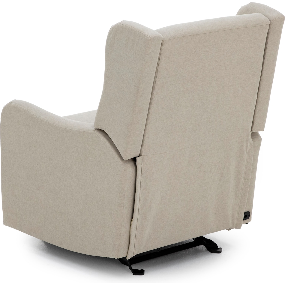 syng beige recliner z  