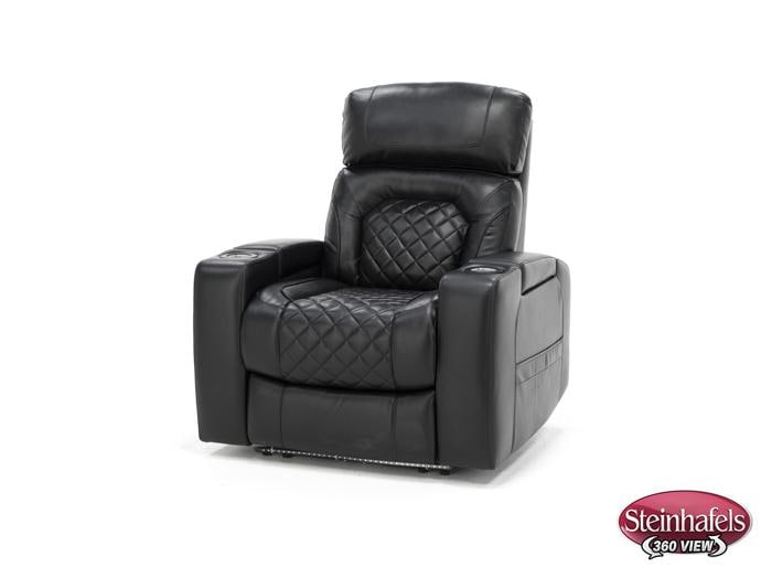 syng black recliner  image   