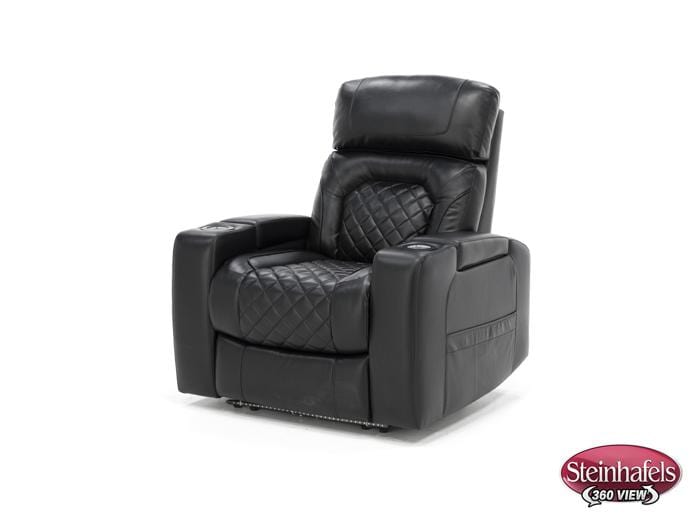 syng black recliner  image   