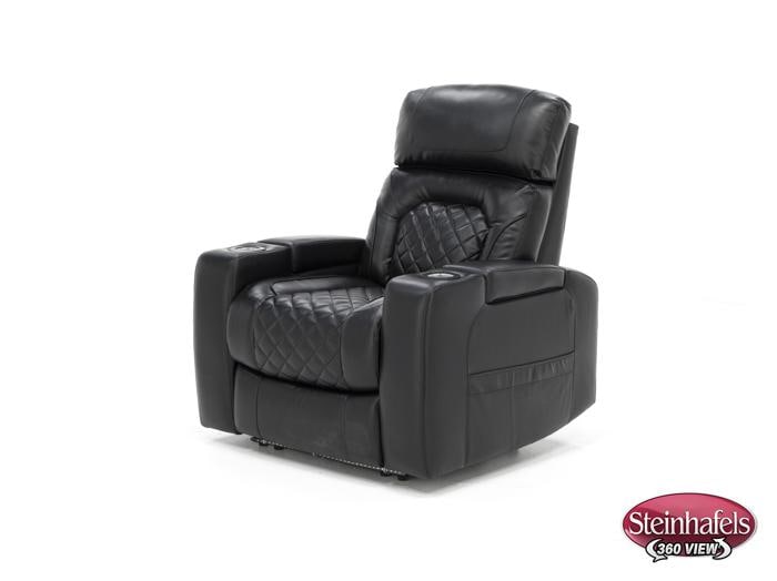 syng black recliner  image   