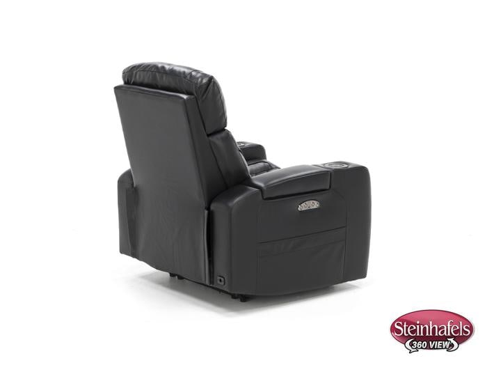 syng black recliner  image   