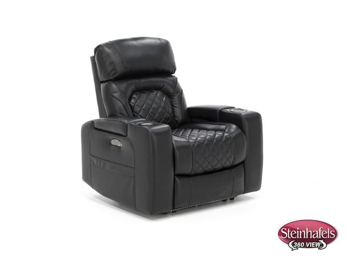 syng black recliner  image   